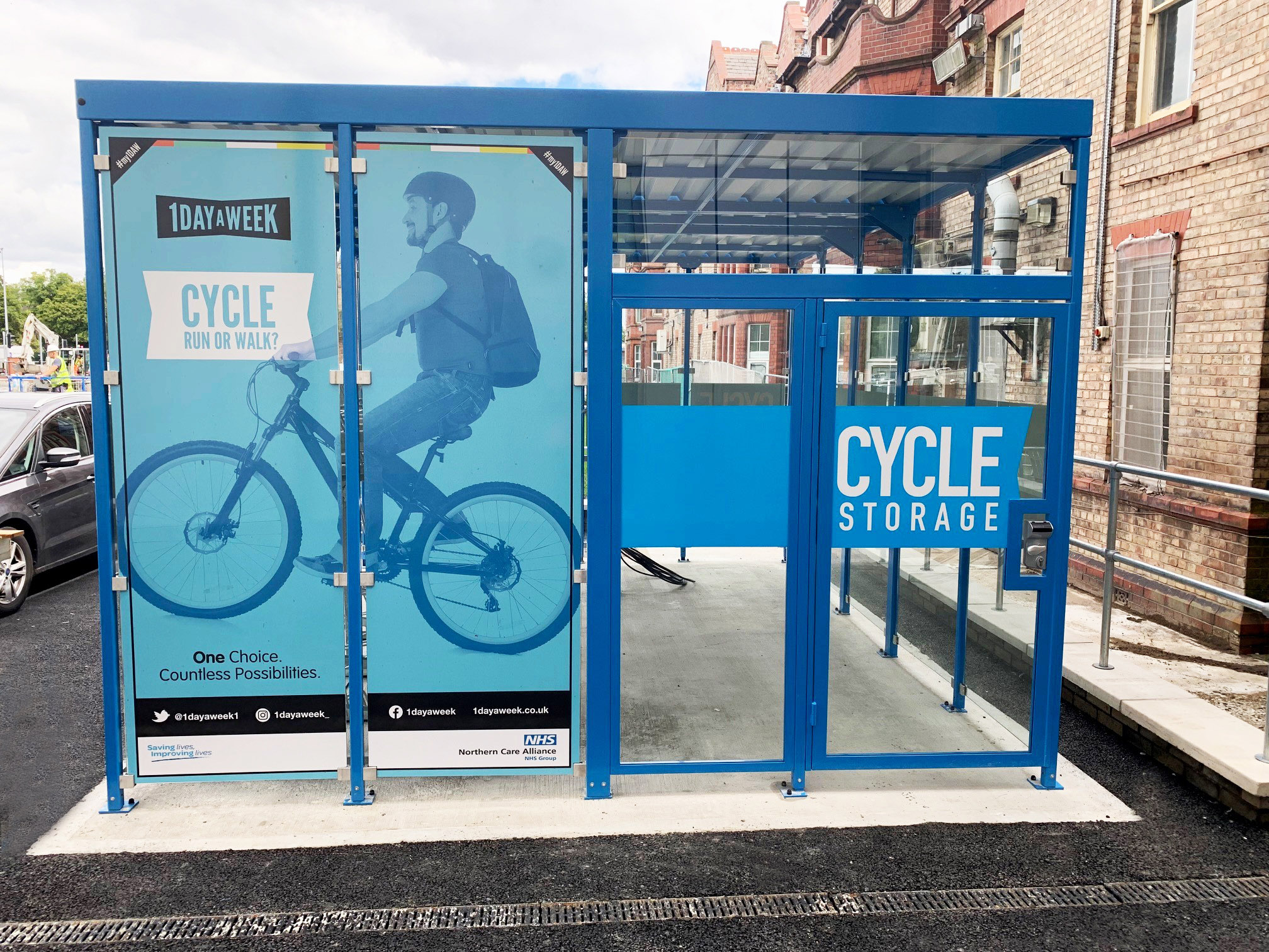 Salford Royal’s New Greater Manchester Major Trauma Hospital Receives Falco Cycle Hub